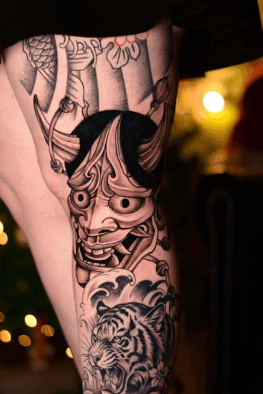 Tatuaż black and grey autorstwa Pabla