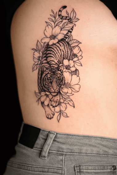 Tatuaż black and grey autorstwa Pabla