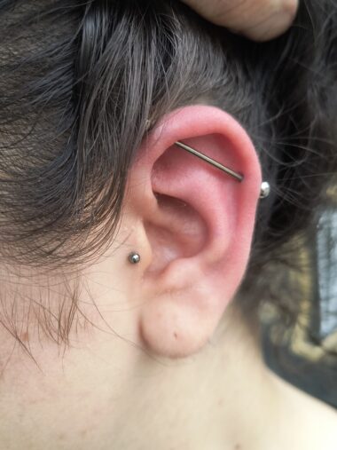 Piercing ucha industrial