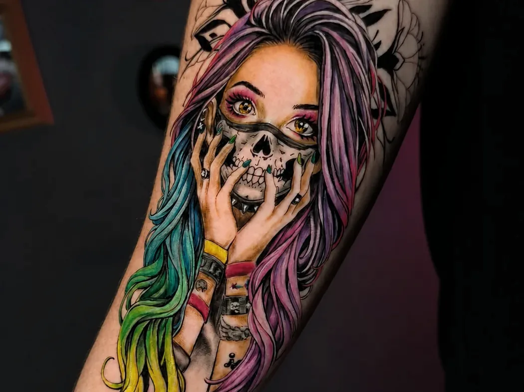 Tatuaż realistyczny czarno-szary czy kolorowy - Zajawa Tattoo Żary