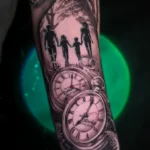 Tatuaż black and grey na ręce