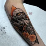 Realistyczny tatuaż Star Wars black and grey