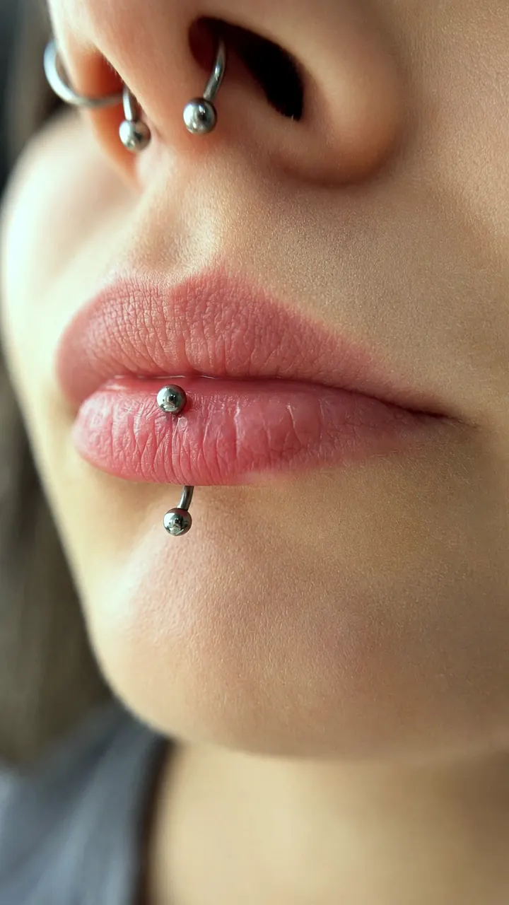 Cennik piercingu w Żarach — aktualne ceny przekłuć 4 Piercing nosa i ust